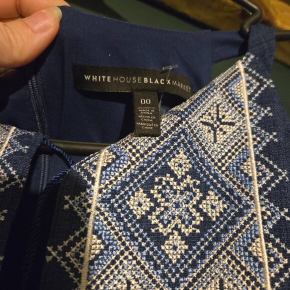 White house black market handkerchief dress - Picture 3 of 5